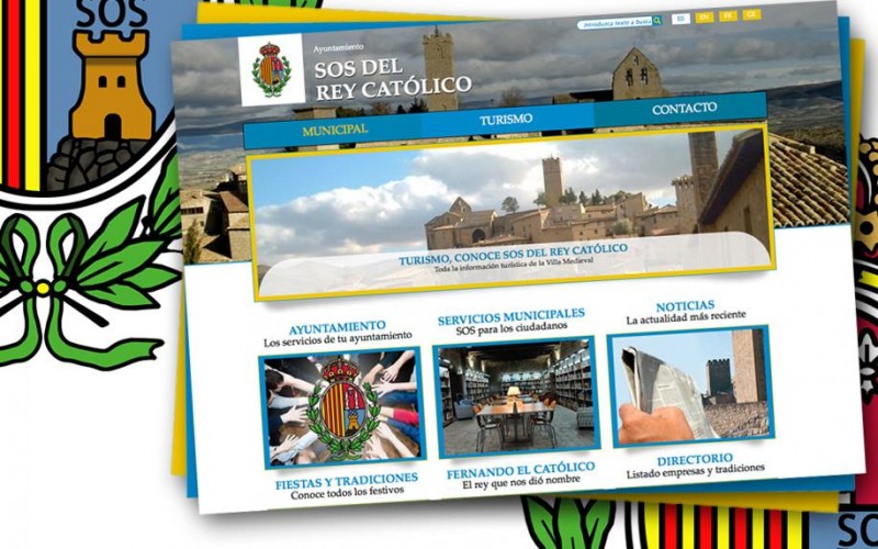 El Ayuntamiento de Sos estrena nueva web 