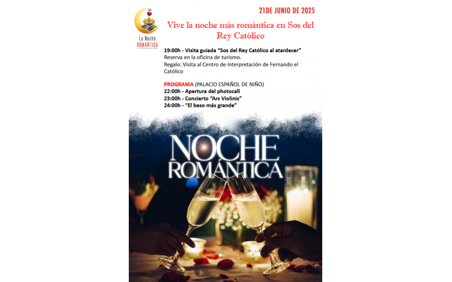NOCHE ROMÁNTICA 21 DE JUNIO DE 2025