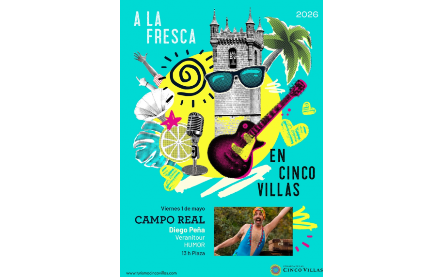 VERANITOUR, ESPECTÁCULO DE HUMOR EN CAMPO REAL. 1 DE MAYO DE 2026