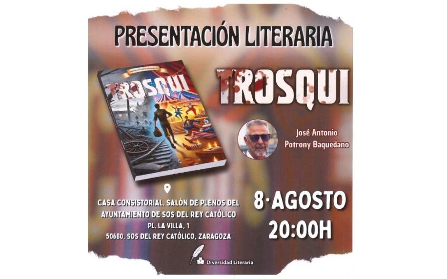 PRESENTACIÓN LITERARIA. 8 DE AGOSTO